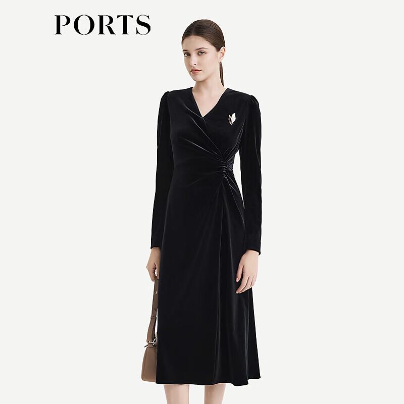 PORTS Women s 2024 Autumn Elegant Twisted Waist Midi Dress S
PORTS Women s 2024 Autumn Elegant Twisted Waist Midi Dress S