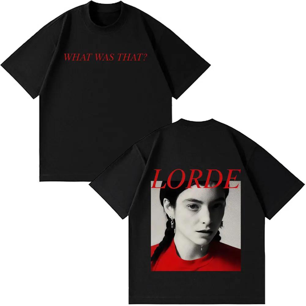 Singer Lorde Fashion Print Tshirt Unisex Women Fashion Vintage Tshirt Summer Casual Cotton Shortsleeved Harajuku Loose Tshirts S
Singer Lorde Fashion Print Tshirt Unisex Women Fashion Vintage Tshirt Summer Casual Cotton Shortsleeved Harajuku Loose Tshirts S