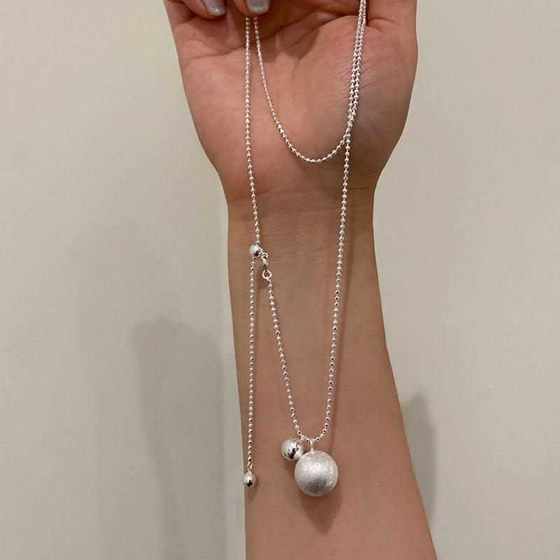 Минималистский стиль Круглый шар Подтягивающее ожерелье Женское Нишевое Высокое качество Sense Light Роскошь Элегантная Мода Универсальная цепочка на шею Цепочка для свитера
Минималистский стиль Круглый шар Подтягивающее ожерелье Женское Нишевое Высокое качество Sense Light Роскошь Элегантная Мода Универсальная цепочка на шею Цепочка для свитера