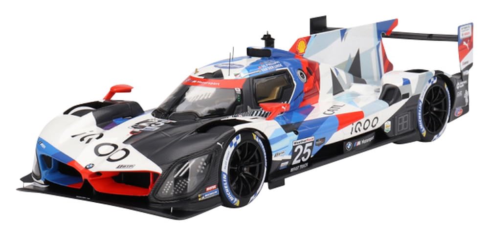 МАКСИМАЛЬНАЯ СКОРОСТЬ BMW M Hybrid V8 GTP IMSA Daytona 24 Hours BMW M Team Завершенный продукт 1/18 2023#25
МАКСИМАЛЬНАЯ СКОРОСТЬ BMW M Hybrid V8 GTP IMSA Daytona 24 Hours BMW M Team Завершенный продукт 1/18 2023#25