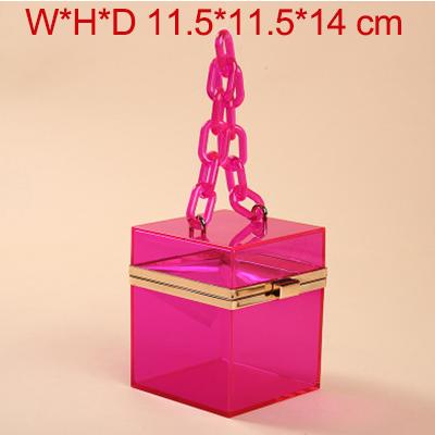 Clear Acrylic Clutch Bags For Women Shoulder Bag Transparent Acrylic Chain Crossbody Messenger Bag Lady Designer Purse
Clear Acrylic Clutch Bags For Women Shoulder Bag Transparent Acrylic Chain Crossbody Messenger Bag Lady Designer Purse