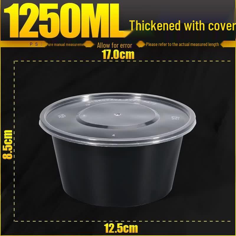 Disposable Round Plastic Takeout Containers with Lids
Disposable Round Plastic Takeout Containers with Lids
