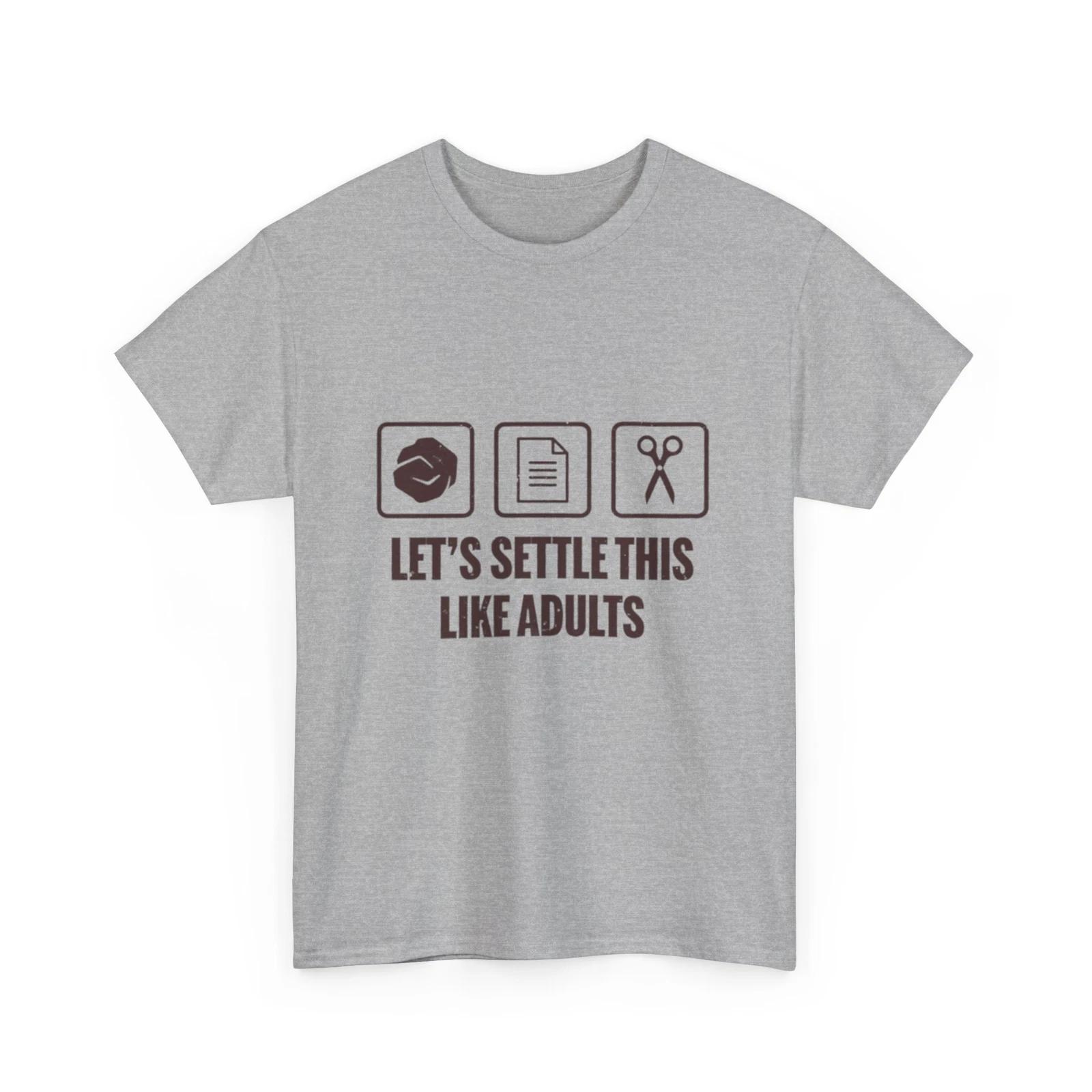 Rock Paper Scissors Shirt | Let s Settle This Like Adults T Shirt 3XL
Rock Paper Scissors Shirt | Let s Settle This Like Adults T Shirt 3XL
