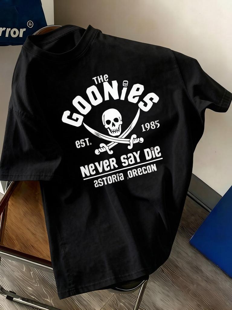 The Goonies Skeleton Printed Washed TShirts Womens Cotton Short Sleeve Tops Hip Hop ONeck T Shirt Summer Clothes 4XL
The Goonies Skeleton Printed Washed TShirts Womens Cotton Short Sleeve Tops Hip Hop ONeck T Shirt Summer Clothes 4XL