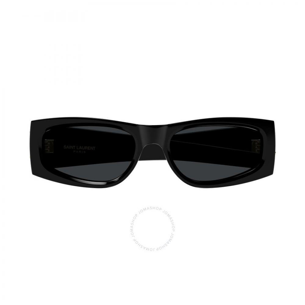 Чорні прямокутні жіночі сонцезахисні окуляри Saint Laurent Sl M140 001 56
Чорні прямокутні жіночі сонцезахисні окуляри Saint Laurent Sl M140 001 56