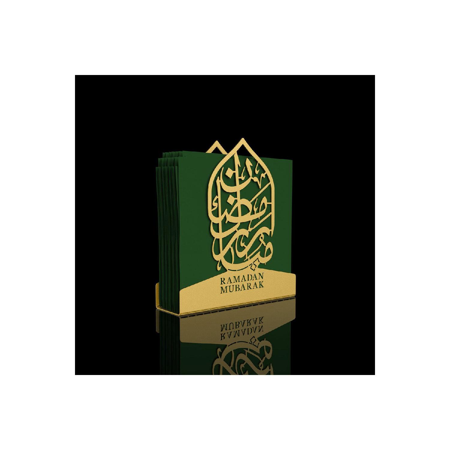 Ramadan Mubarak Written Metal Gold Napkin - Ramadan Ornaments - Islamic Home Decoration - Wamh176 золотий
Ramadan Mubarak Written Metal Gold Napkin - Ramadan Ornaments - Islamic Home Decoration - Wamh176 золотий