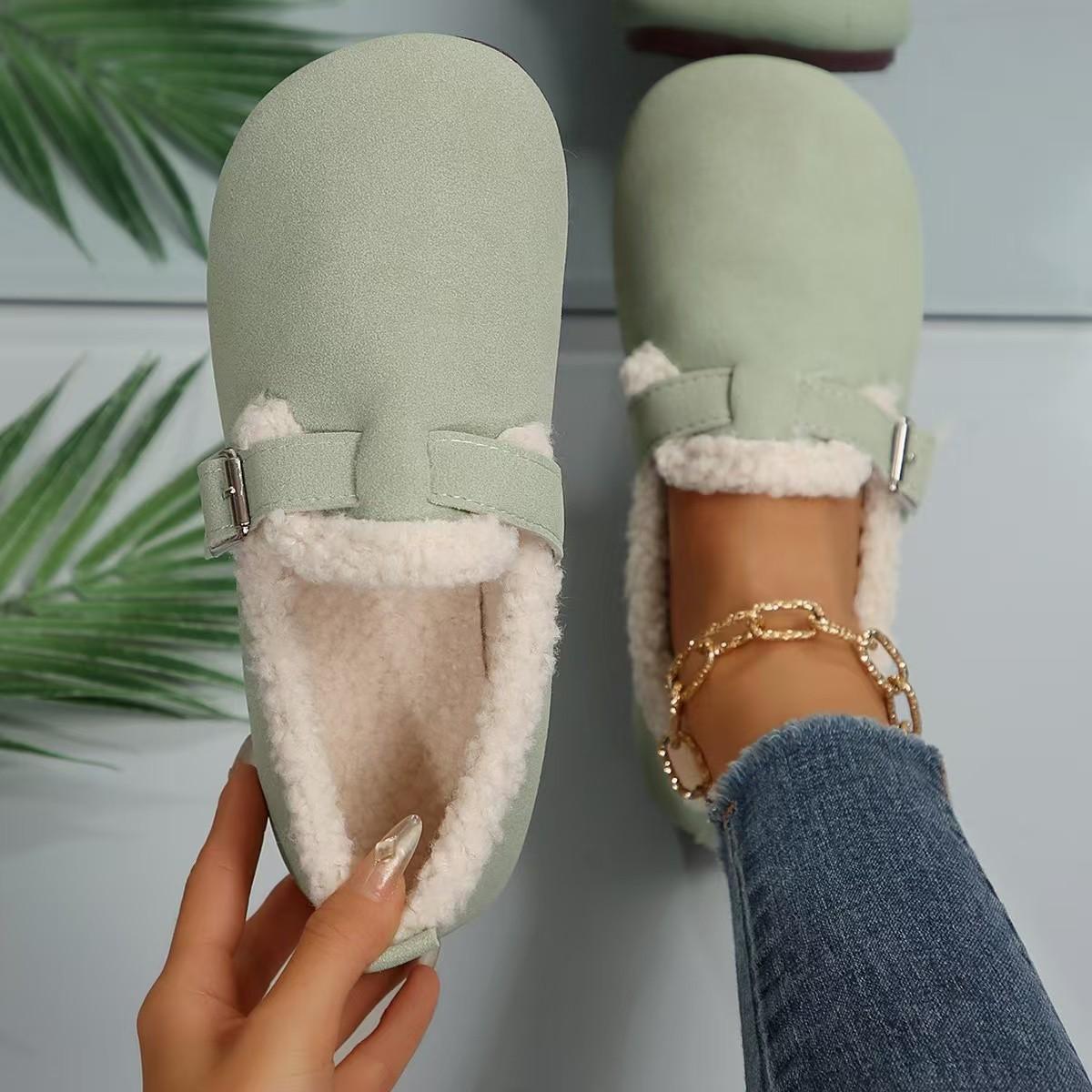 Women s Winter Boots Fleece Flat-soled Birkenstocks 2025 Flat-soled Round Head Comfortable Lazy One-pedal Women s Cotton Shoes 36
Women s Winter Boots Fleece Flat-soled Birkenstocks 2025 Flat-soled Round Head Comfortable Lazy One-pedal Women s Cotton Shoes 36