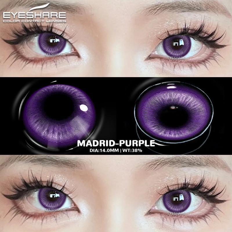 EYESHARE 1 Pair Cosplay Contact Lenses for Eyes Colorful Red Purple Contacts Lens Anime Cosplay Makeup Cosmetic Beauty Blue Lens
EYESHARE 1 Pair Cosplay Contact Lenses for Eyes Colorful Red Purple Contacts Lens Anime Cosplay Makeup Cosmetic Beauty Blue Lens