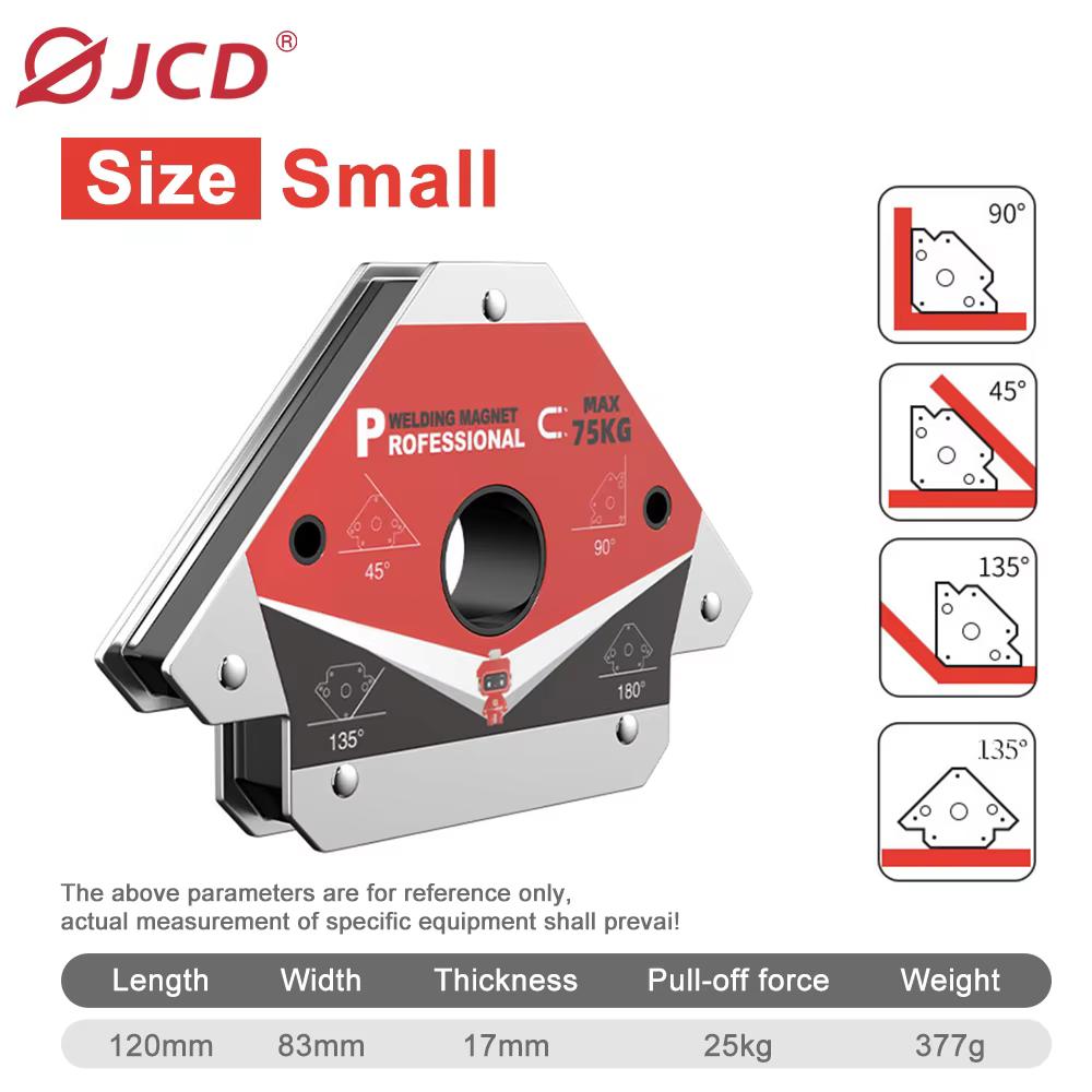 25KG/55KG/75KG Magnetic Welding Holders Strong Magnetics Welding Positioner Holder Practical Welding Fixing Angle Locator Tools Suction-25KG
25KG/55KG/75KG Magnetic Welding Holders Strong Magnetics Welding Positioner Holder Practical Welding Fixing Angle Locator Tools Suction-25KG