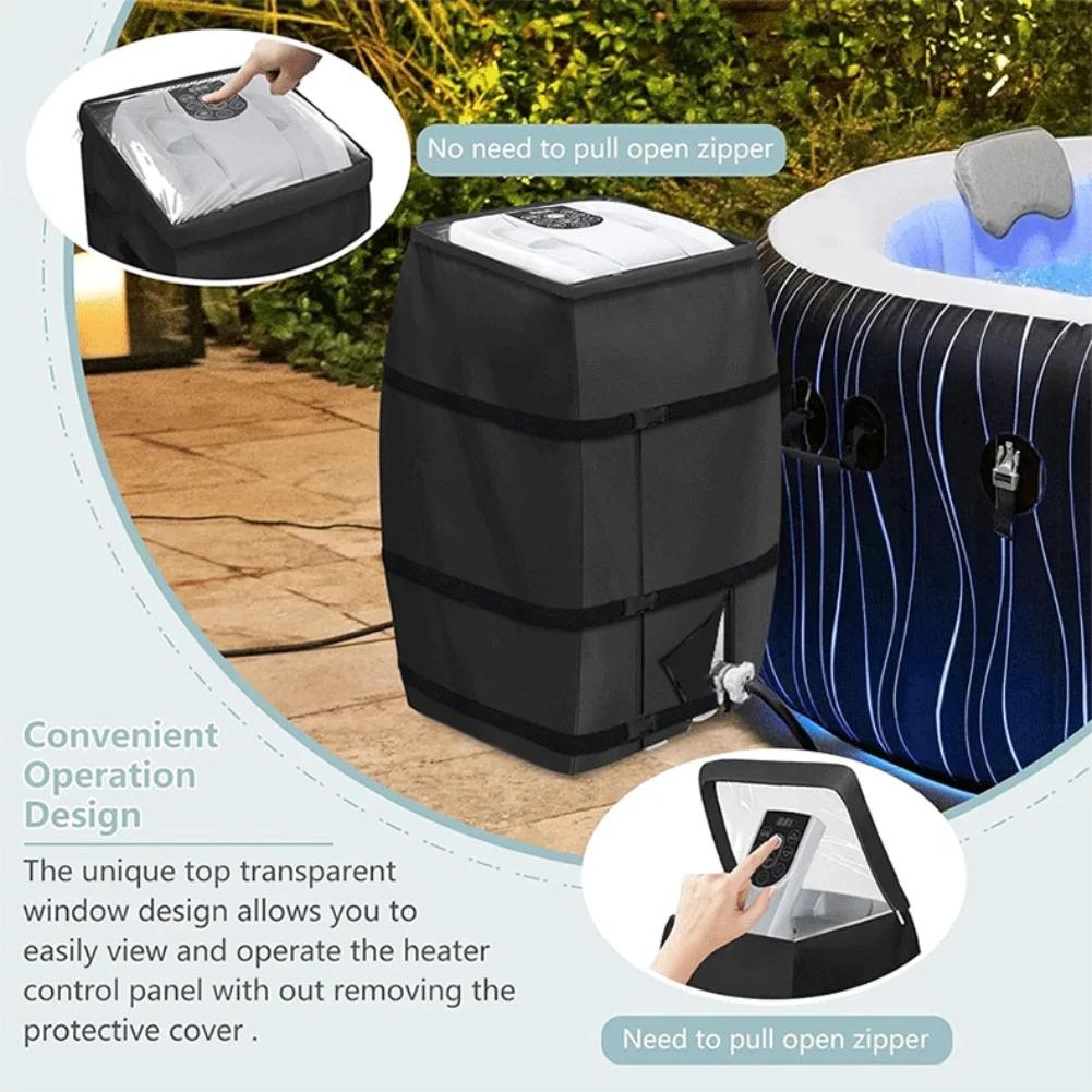 Waterproof Spa Heater Pump Cover with Dustproof Layer and Zipper Closure Designed for Outdoor Spa Heater and Pump China Mainland
Waterproof Spa Heater Pump Cover with Dustproof Layer and Zipper Closure Designed for Outdoor Spa Heater and Pump China Mainland