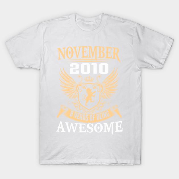 T Shirt Women November 2010 08 Years Of Being Awesome Harajuku Print Kawaii Tshirt Summer Short Sleeve Female T-Shirt Top Tee 4XL білий
T Shirt Women November 2010 08 Years Of Being Awesome Harajuku Print Kawaii Tshirt Summer Short Sleeve Female T-Shirt Top Tee 4XL білий