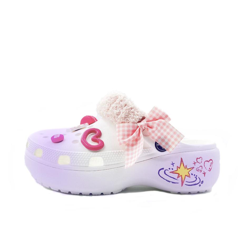 Crocs Classic Platform Clog Summer Foam Cherry Blossom Seaside School Style EVA Fashion Comfortable Hole Shoes Unisex Purple 34-35 фіолетовий
Crocs Classic Platform Clog Summer Foam Cherry Blossom Seaside School Style EVA Fashion Comfortable Hole Shoes Unisex Purple 34-35 фіолетовий