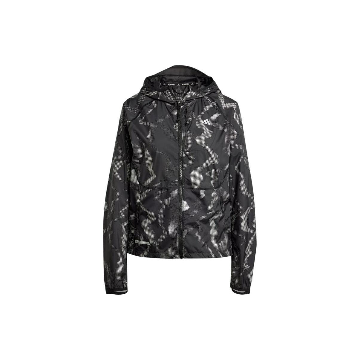 adidas Women s Black Reflective Silver ULTIMATE WIND.RDY Hooded Running Jacket IT3445 L
adidas Women s Black Reflective Silver ULTIMATE WIND.RDY Hooded Running Jacket IT3445 L