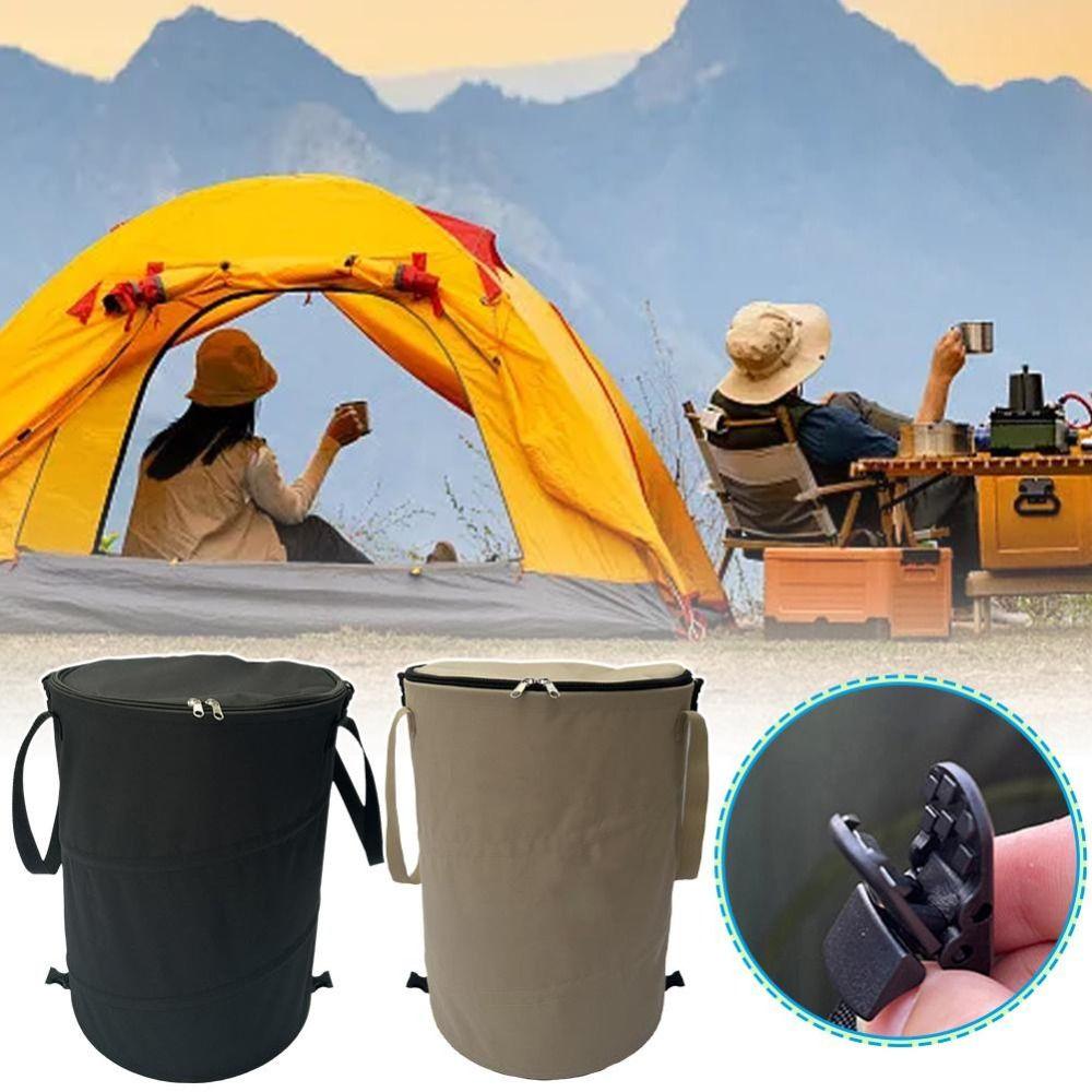 Oxford Cloth Outdoor Trash Can Large Capacity Deciduous Garbage Bag Picnic Hiking зелений
Oxford Cloth Outdoor Trash Can Large Capacity Deciduous Garbage Bag Picnic Hiking зелений