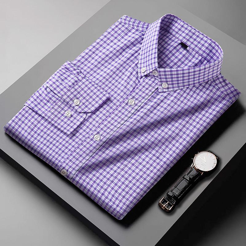 Plus Size 10XL Men s Spring And Autumn Long Sleeved Shirt, Men s Casual Loose Elastic Shirt 225/10XL світло-фіолетового кольору
Plus Size 10XL Men s Spring And Autumn Long Sleeved Shirt, Men s Casual Loose Elastic Shirt 225/10XL світло-фіолетового кольору