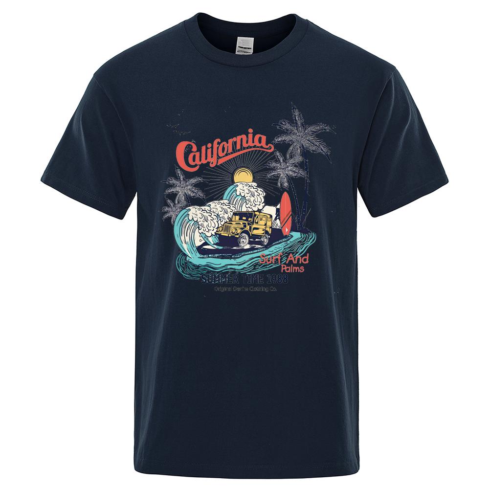 Футболка California Summer Time 1988 с принтом для мужчин и женщин, повседневная, свободная, хлопковая, удобная, мягкая футболка 3XL
Футболка California Summer Time 1988 с принтом для мужчин и женщин, повседневная, свободная, хлопковая, удобная, мягкая футболка 3XL