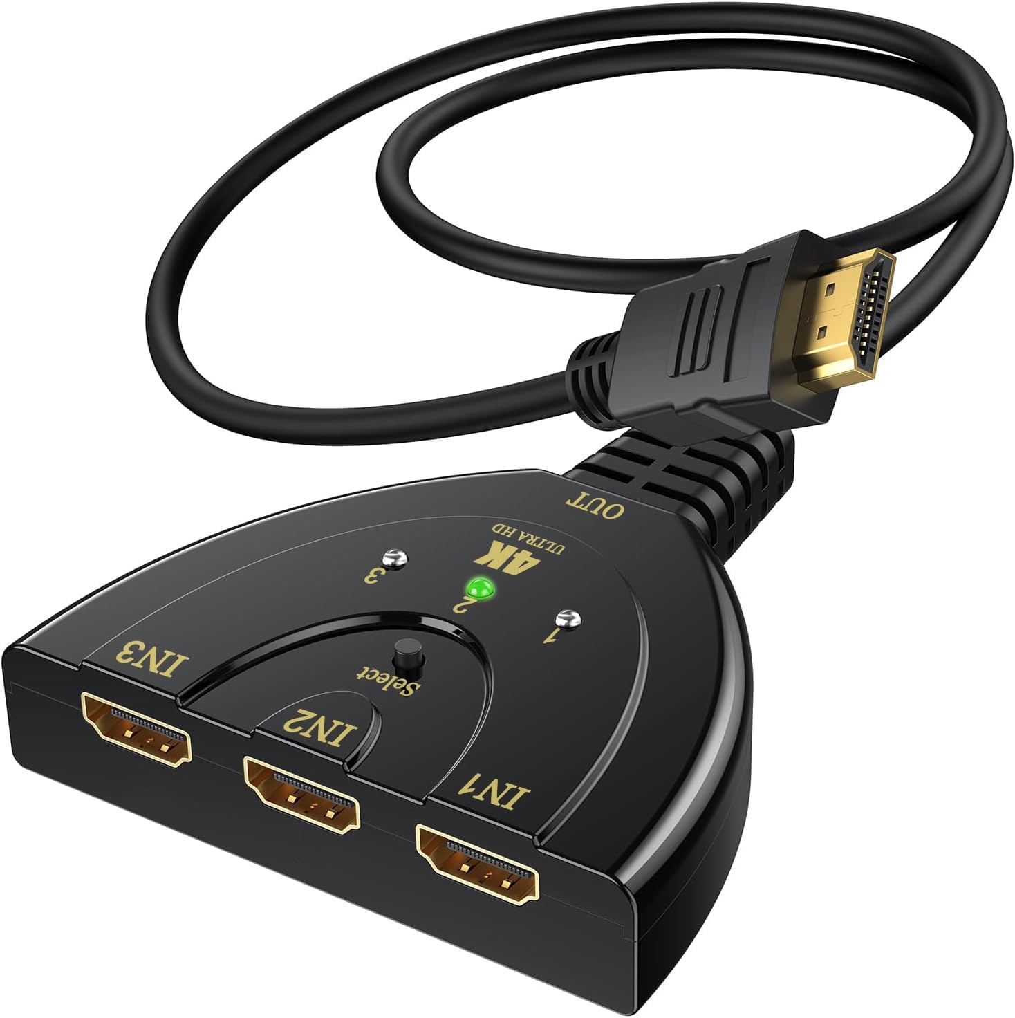 HDMI-коммутатор DIESTORD HDMI-распределитель 3 входа 1 выход HDMI AV-селектор Видео Аудио Синхронизация TV Stick HDMI-терминал Совместимость с моделями
HDMI-коммутатор DIESTORD HDMI-распределитель 3 входа 1 выход HDMI AV-селектор Видео Аудио Синхронизация TV Stick HDMI-терминал Совместимость с моделями