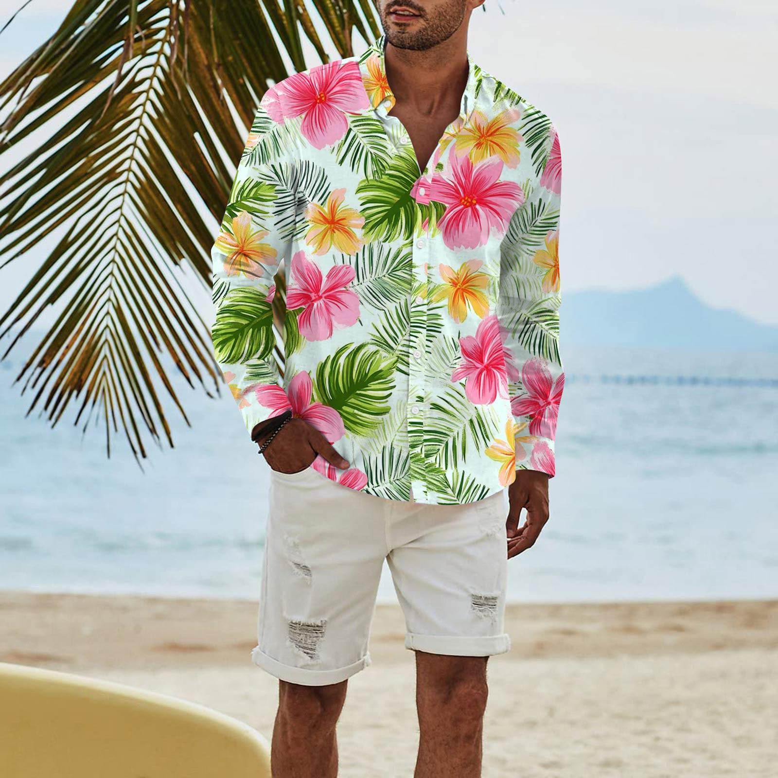 Men s Fashion Long Sleeve Printed Casual T Shirt Button Regular Fit Shirt Top XXXL рожевий
Men s Fashion Long Sleeve Printed Casual T Shirt Button Regular Fit Shirt Top XXXL рожевий