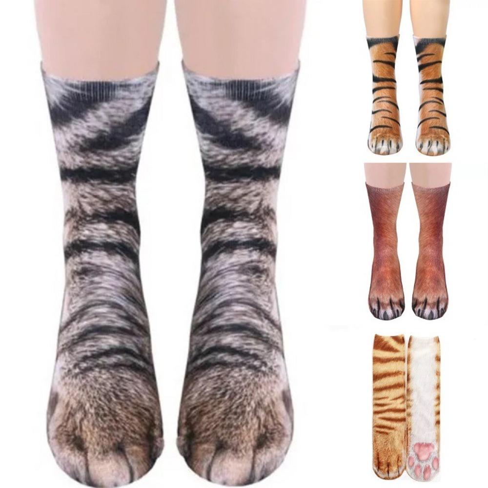 Thicken 3D Print Animal Paw Socks Cotton Novelty Stocking Funny Cat Dog Dinosaur Tiger Paw Socks Horse
Thicken 3D Print Animal Paw Socks Cotton Novelty Stocking Funny Cat Dog Dinosaur Tiger Paw Socks Horse