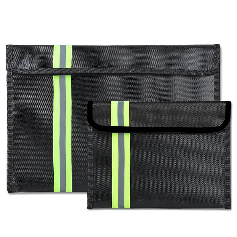 ELECTRO-WEIDEWORLD fireproof bag collection bag zipper type with reflective strip fireproof case fireproof bag waterproof disaster prevention fire bag
ELECTRO-WEIDEWORLD fireproof bag collection bag zipper type with reflective strip fireproof case fireproof bag waterproof disaster prevention fire bag
