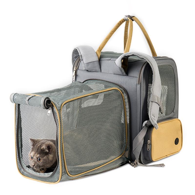 LDLC QS-094 Expandable Breathable Pet Carrier Backpack Dog Cat Carrying Shoulders Bag Dark Grey
LDLC QS-094 Expandable Breathable Pet Carrier Backpack Dog Cat Carrying Shoulders Bag Dark Grey