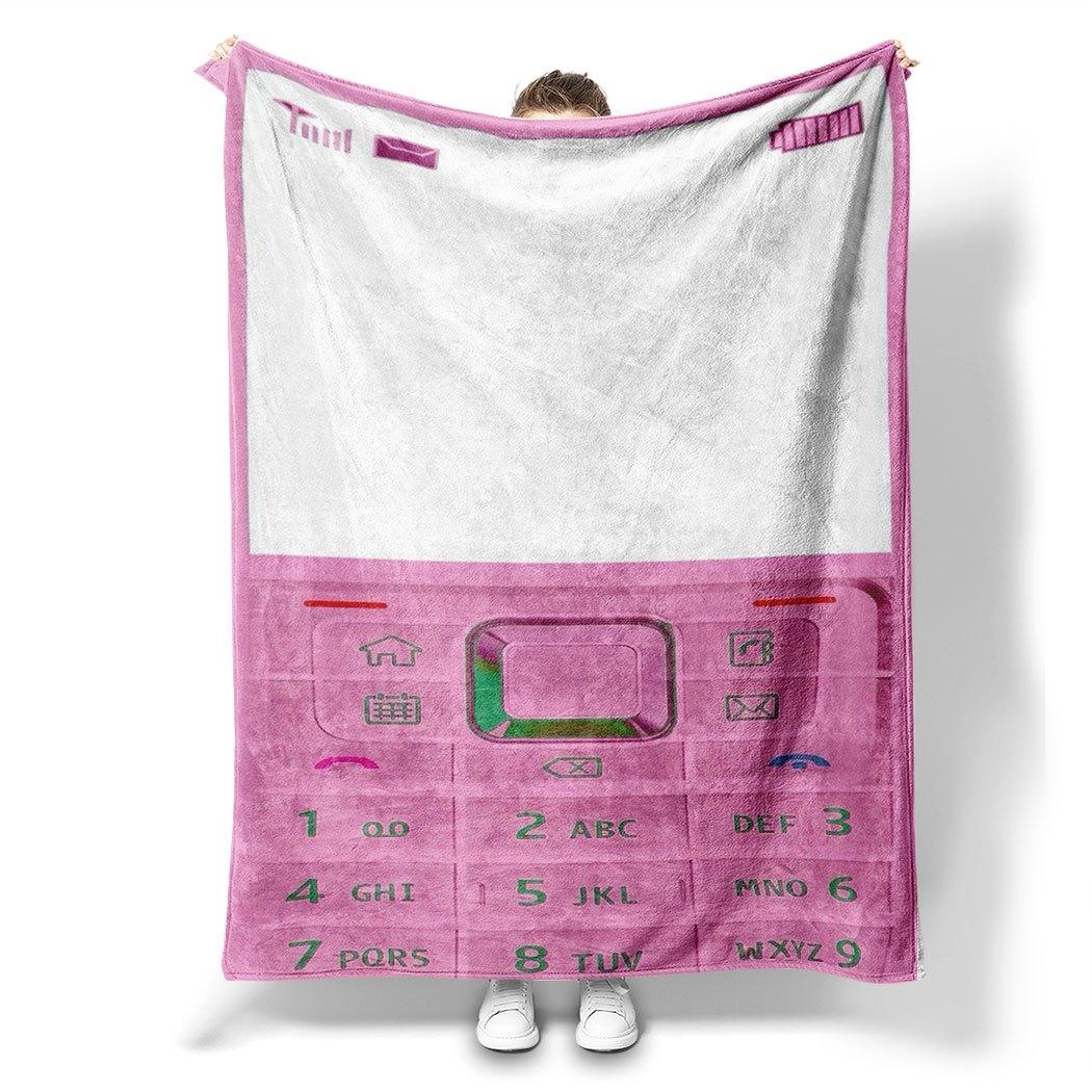 Retro Phone Keyboard Print Flannel Throw Blanket – Cute Nostalgic Gift for Home Office Sofa Car 130x150cm51x59in
Retro Phone Keyboard Print Flannel Throw Blanket – Cute Nostalgic Gift for Home Office Sofa Car 130x150cm51x59in