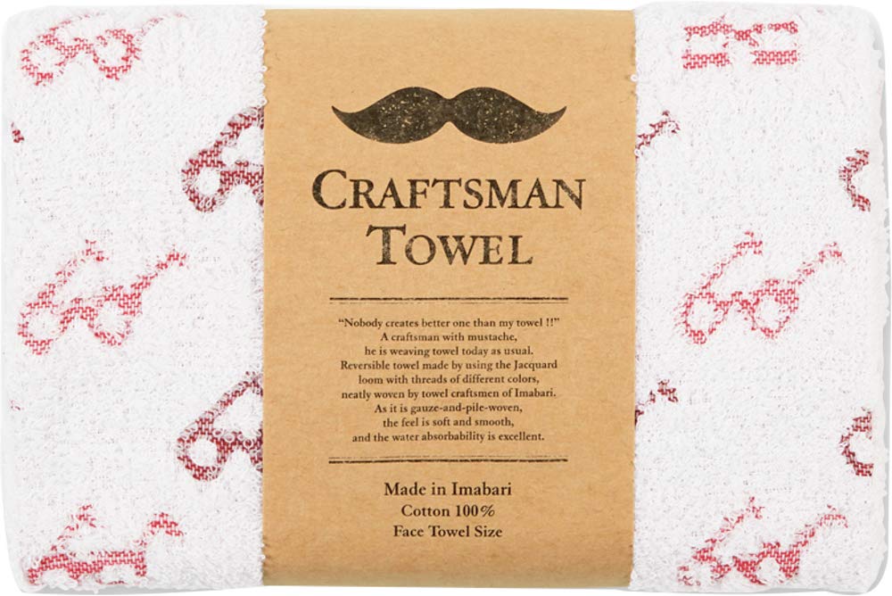 Miyamoto Japanese Face Towel Craftsman Towel Glass Red 34 x 90cm
Miyamoto Japanese Face Towel Craftsman Towel Glass Red 34 x 90cm