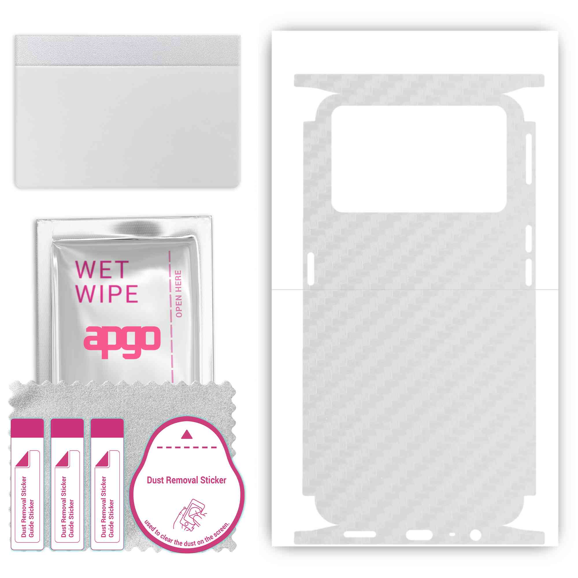 apgo Protective Skin Sticker for the back+sides compatible with Oppo K9 Pro 5G, Full Wrap Film, Foil, Vinyl - Pattern Transparent Carbon
apgo Protective Skin Sticker for the back+sides compatible with Oppo K9 Pro 5G, Full Wrap Film, Foil, Vinyl - Pattern Transparent Carbon