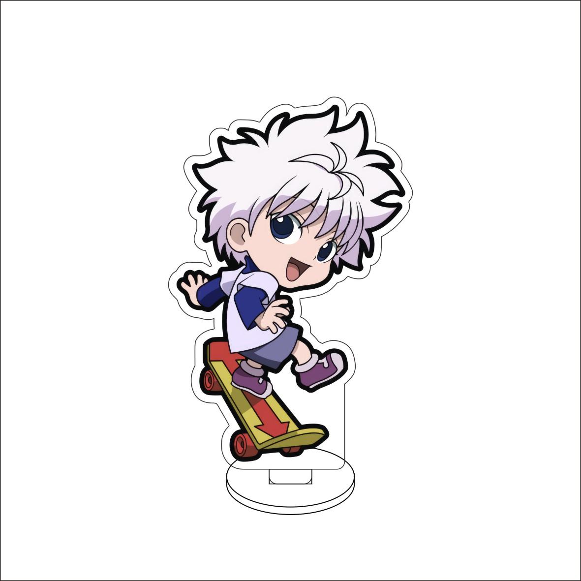 10CM Anime HUNTER HUNTER Figure Stand Model GON FREECSS/Killua Zoldyck/Kurapika Cute Desk Decor Standing Sign Gifts 10CM
10CM Anime HUNTER HUNTER Figure Stand Model GON FREECSS/Killua Zoldyck/Kurapika Cute Desk Decor Standing Sign Gifts 10CM