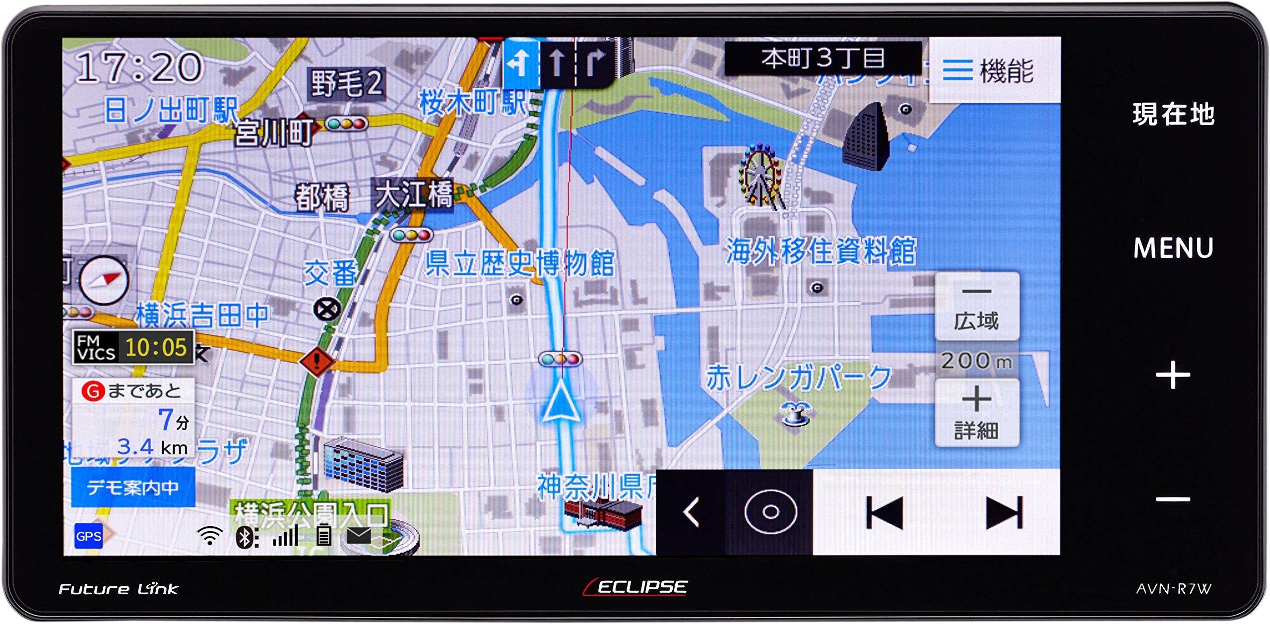 DENSO TEN ECLIPSE Car Navigation System Free Map Updates Digital Terrestrial Broadcasting Wide AVN-R7W (One Seg/Full Seg)/VICS
DENSO TEN ECLIPSE Car Navigation System Free Map Updates Digital Terrestrial Broadcasting Wide AVN-R7W (One Seg/Full Seg)/VICS