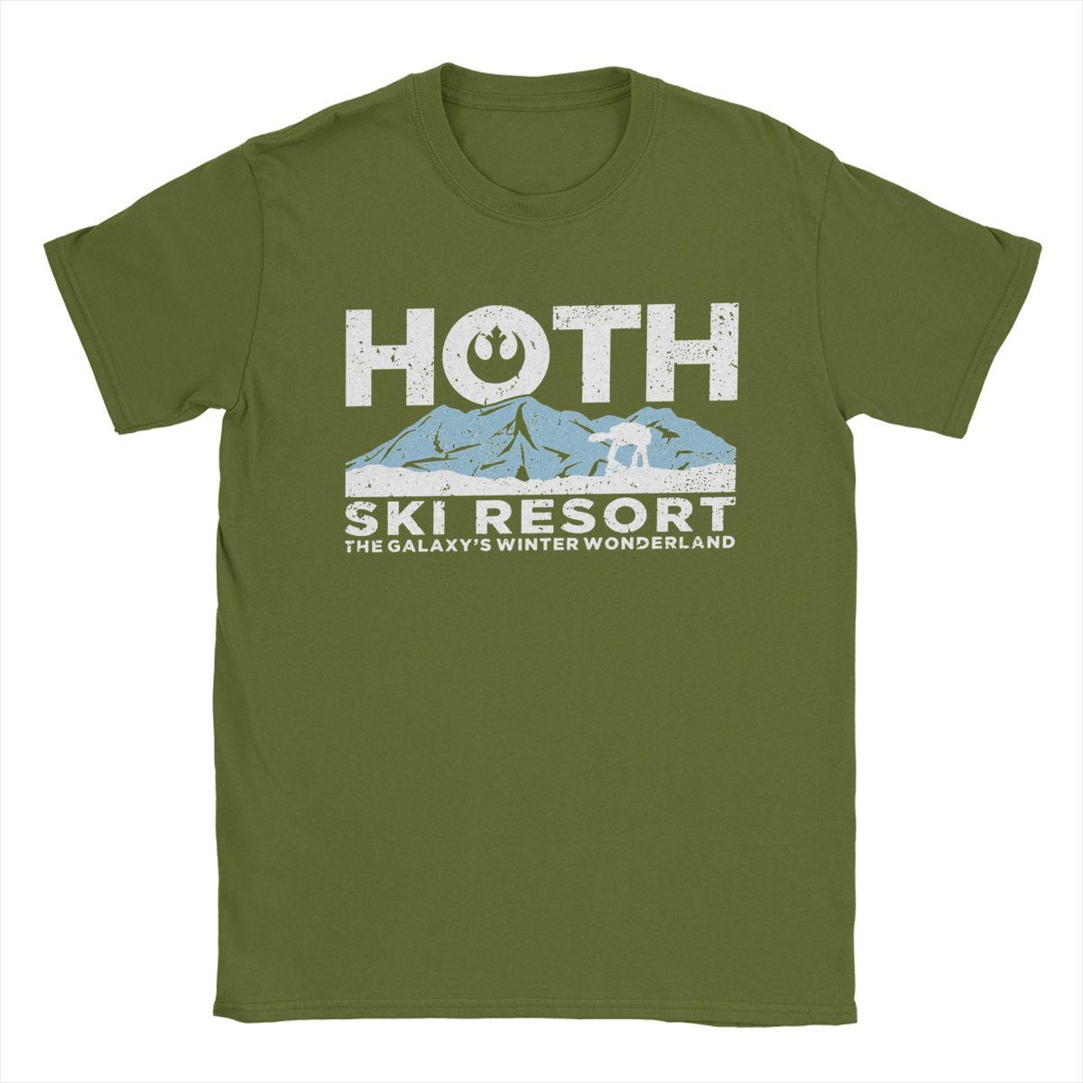 Funny Hoth Ski Resort T-Shirt for Men Round Neck Cotton T Shirt Short Sleeve Tees Gift Idea Clothing 4XL
Funny Hoth Ski Resort T-Shirt for Men Round Neck Cotton T Shirt Short Sleeve Tees Gift Idea Clothing 4XL