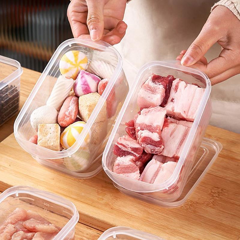 Холодильник Ящик для зберігання харчових продуктів Міні-портативний кухонний ящик для зберігання м’яса, герметичний, для зберігання свіжості, Холодильник, Кухонні контейнери-органайзери прозорий
Холодильник Ящик для зберігання харчових продуктів Міні-портативний кухонний ящик для зберігання м’яса, герметичний, для зберігання свіжості, Холодильник, Кухонні контейнери-органайзери прозорий