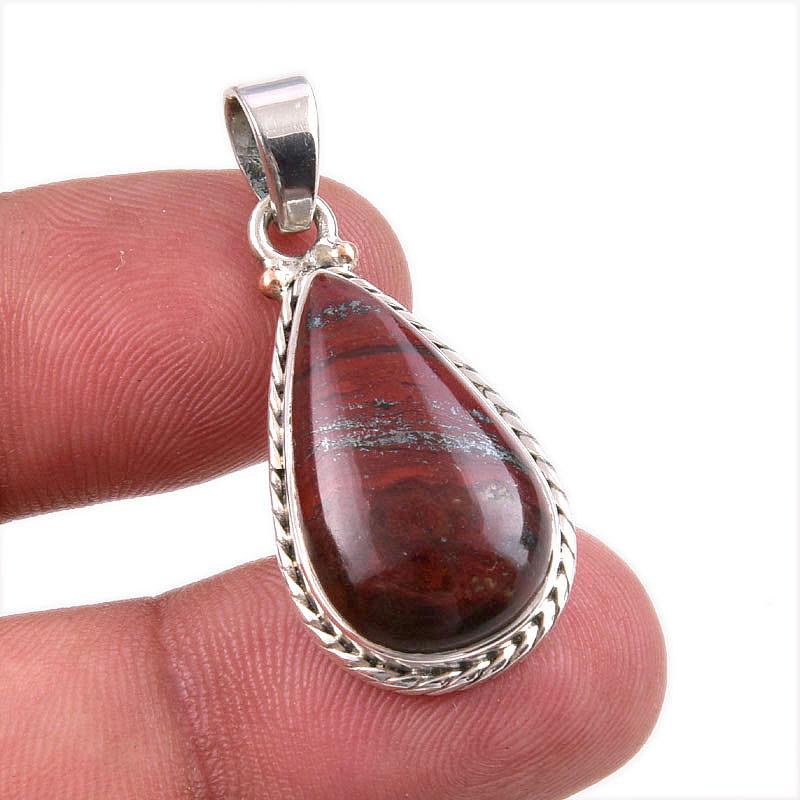 Подвеска из твердого серебра 925 пробы ручной работы с натуральным железным драгоценным камнем Тигровый глаз 1,50 дюйма k9r92
Подвеска из твердого серебра 925 пробы ручной работы с натуральным железным драгоценным камнем Тигровый глаз 1,50 дюйма k9r92