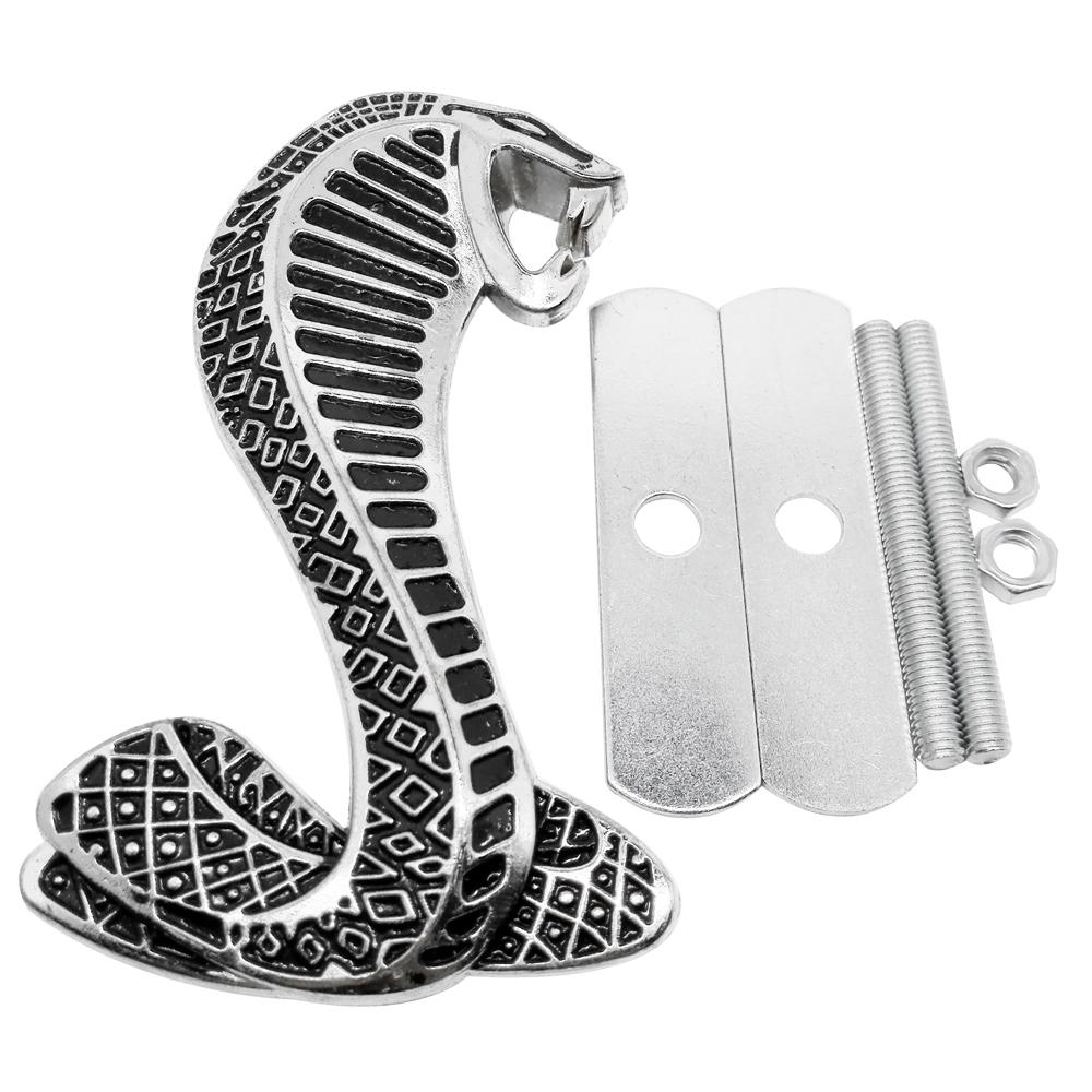 1Pc 3D Cobra Car Front Grille Emblem Badge Stickers Accessories for Mustang Shelby GT500 GT350 Focus Mondeo Kuga Fiesta Escort
1Pc 3D Cobra Car Front Grille Emblem Badge Stickers Accessories for Mustang Shelby GT500 GT350 Focus Mondeo Kuga Fiesta Escort