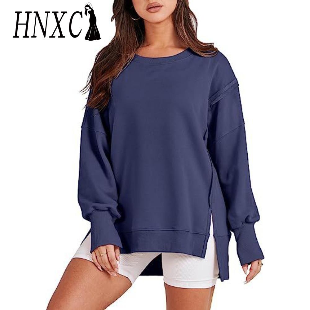 HNXC женские модные повседневные однотонные принты осень-зима с длинными рукавами и круглым вырезом свободные свитера
HNXC женские модные повседневные однотонные принты осень-зима с длинными рукавами и круглым вырезом свободные свитера