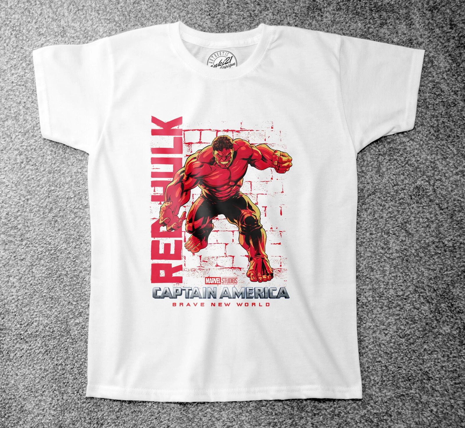 Captain America Brave New World 001 Red Hulk Childrens/Kids Adult t shirts 140
Captain America Brave New World 001 Red Hulk Childrens/Kids Adult t shirts 140