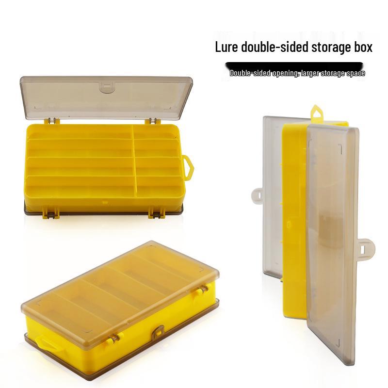 Portable Double-Sided Lure Box: 6 Colors, Thickened Storage, 17.8cm, 124g Fishing Accessories Organizer 17.8cm 124g
Portable Double-Sided Lure Box: 6 Colors, Thickened Storage, 17.8cm, 124g Fishing Accessories Organizer 17.8cm 124g