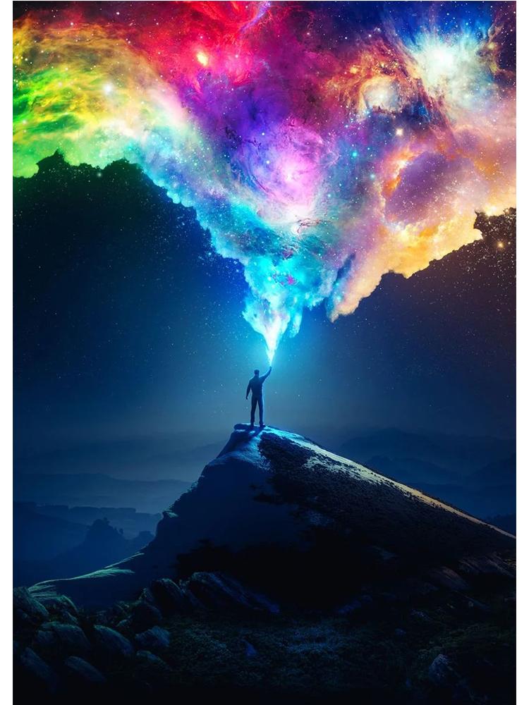 Абстрактные красочные космическая планета Галактика звездное небо постеры и принты винтажная картина на холсте настенная картина украшение для комнаты 21x30cm No Frame
Абстрактные красочные космическая планета Галактика звездное небо постеры и принты винтажная картина на холсте настенная картина украшение для комнаты 21x30cm No Frame