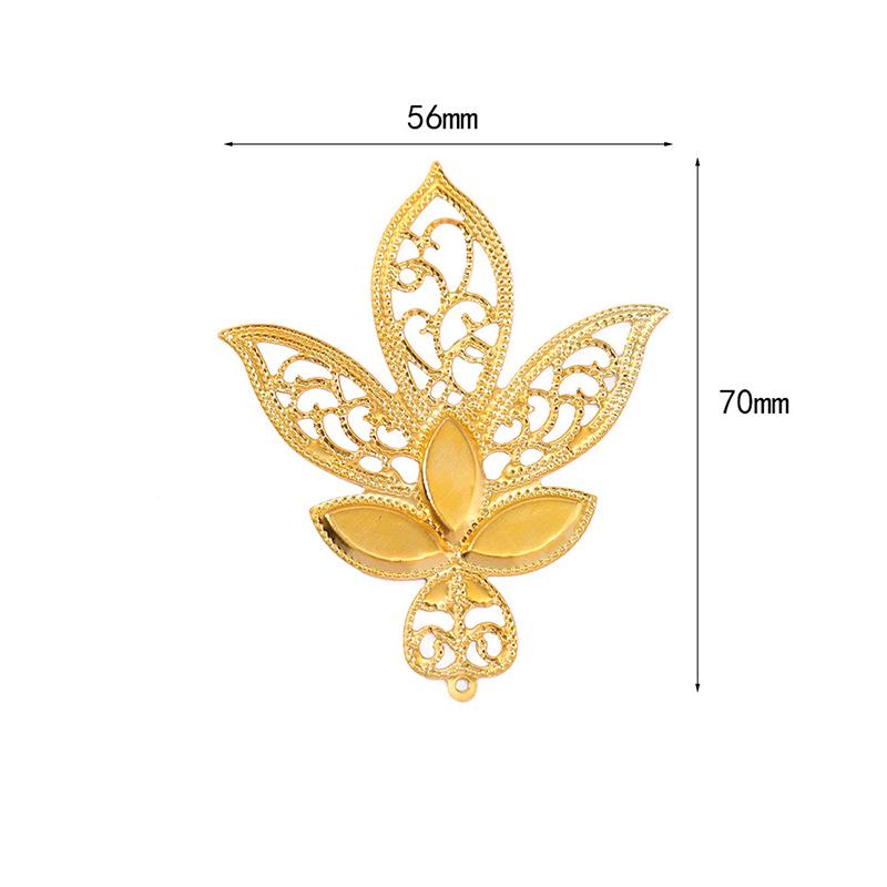 Gold Leaf Flower Connectors Iron Filigree Wraps Diy Scrapbook Home Decor Embellishments Metal Crafts 50PCS
Gold Leaf Flower Connectors Iron Filigree Wraps Diy Scrapbook Home Decor Embellishments Metal Crafts 50PCS