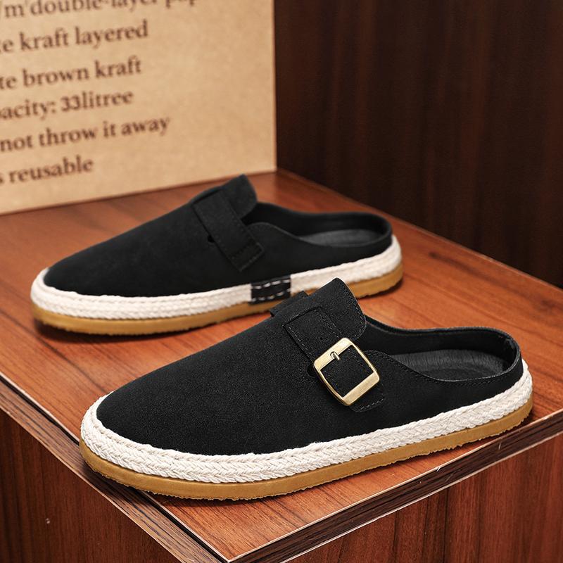 2025 летние тапочки мужские новая тенденция набор для ног универсальные британские досуговые спортивные мужские без каблука сумка голова полушлепки 44 чёрный
2025 летние тапочки мужские новая тенденция набор для ног универсальные британские досуговые спортивные мужские без каблука сумка голова полушлепки 44 чёрный