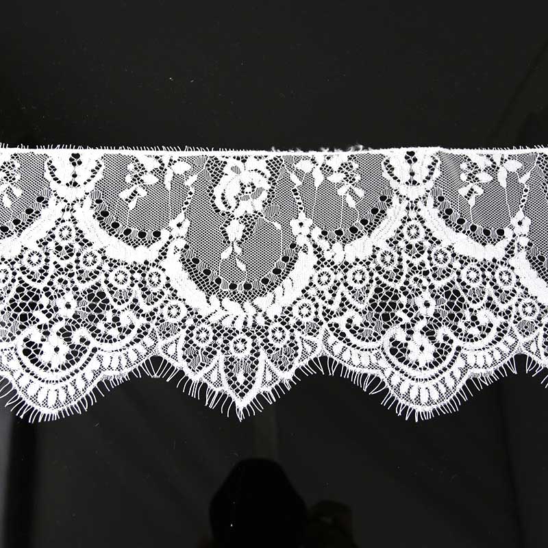 (3 meters/lot) width 160mm Floral Embroidered Eyelash Lace Ribbon Clothing Accessories lace material Handmade белый
(3 meters/lot) width 160mm Floral Embroidered Eyelash Lace Ribbon Clothing Accessories lace material Handmade белый