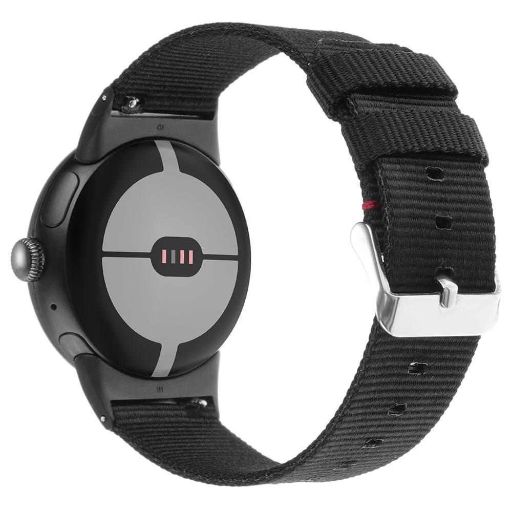 For Google Pixel Watch 3 41mm/Watch 2/Pixel Watch Nylon Sport Strap Replacement Watch Bands Black
For Google Pixel Watch 3 41mm/Watch 2/Pixel Watch Nylon Sport Strap Replacement Watch Bands Black