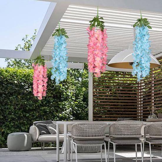 Искусственные цветы гортензии Yousheng, подвесные искусственные цветы гортензии, устойчивые к УФ-излучению, искусственные цветы со сгибаемыми стеблями для крыльца, патио, балкона, помещения светло-розовый 
Искусственные цветы гортензии Yousheng, подвесные искусственные цветы гортензии, устойчивые к УФ-излучению, искусственные цветы со сгибаемыми стеблями для крыльца, патио, балкона, помещения светло-розовый