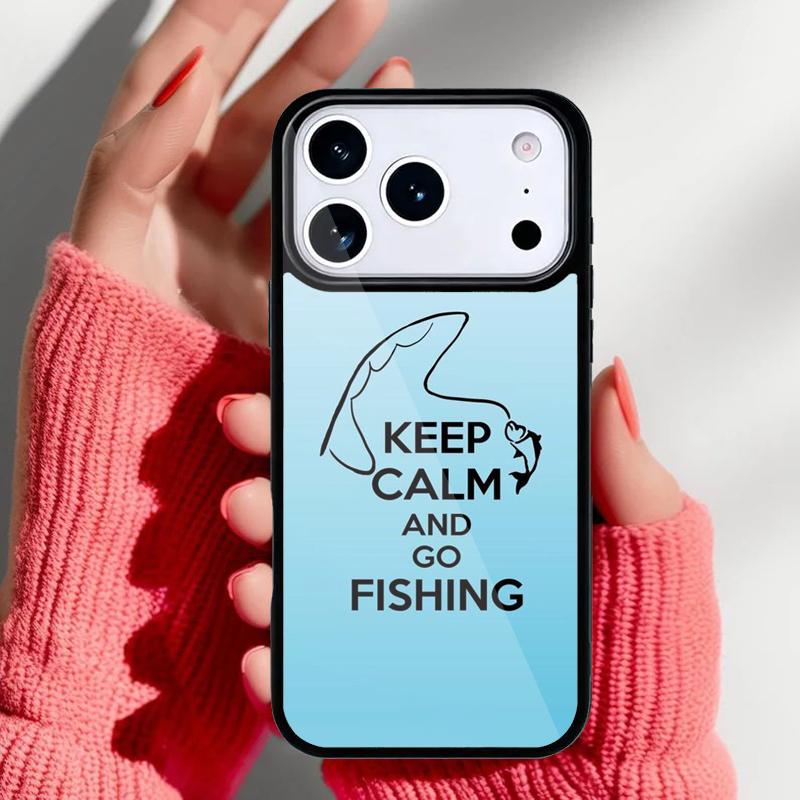 Keep Calm and Go Fishing Phone Case for iPhone 17 16 15 14 13 Pro Max Back Cover for 12 11 Pro Coque iPhone 13
Keep Calm and Go Fishing Phone Case for iPhone 17 16 15 14 13 Pro Max Back Cover for 12 11 Pro Coque iPhone 13