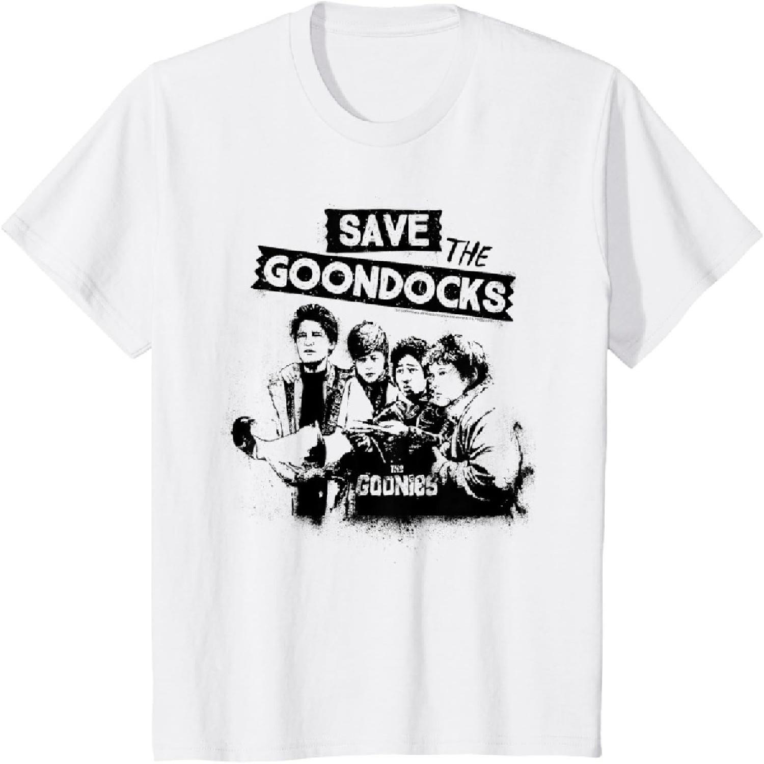 Kids The Goonies Save The Goondocks Text T-Shirt XXXXXL білий
Kids The Goonies Save The Goondocks Text T-Shirt XXXXXL білий