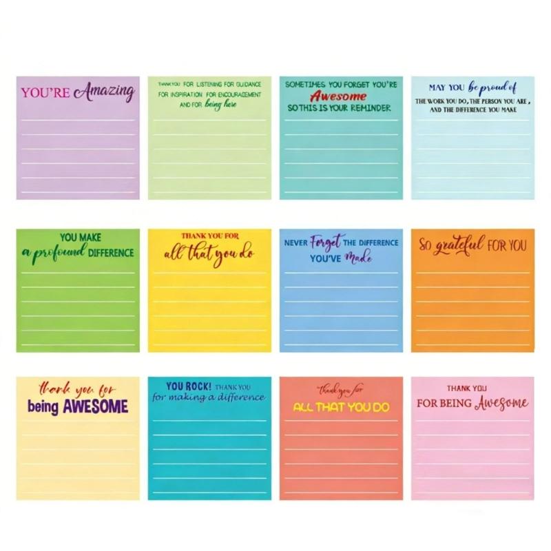 360 Sheets Colorful Square Shape Notepads 12 Color Fluorescent Adhesive Note Reminder on Journal Notebook Planner Fridge
360 Sheets Colorful Square Shape Notepads 12 Color Fluorescent Adhesive Note Reminder on Journal Notebook Planner Fridge