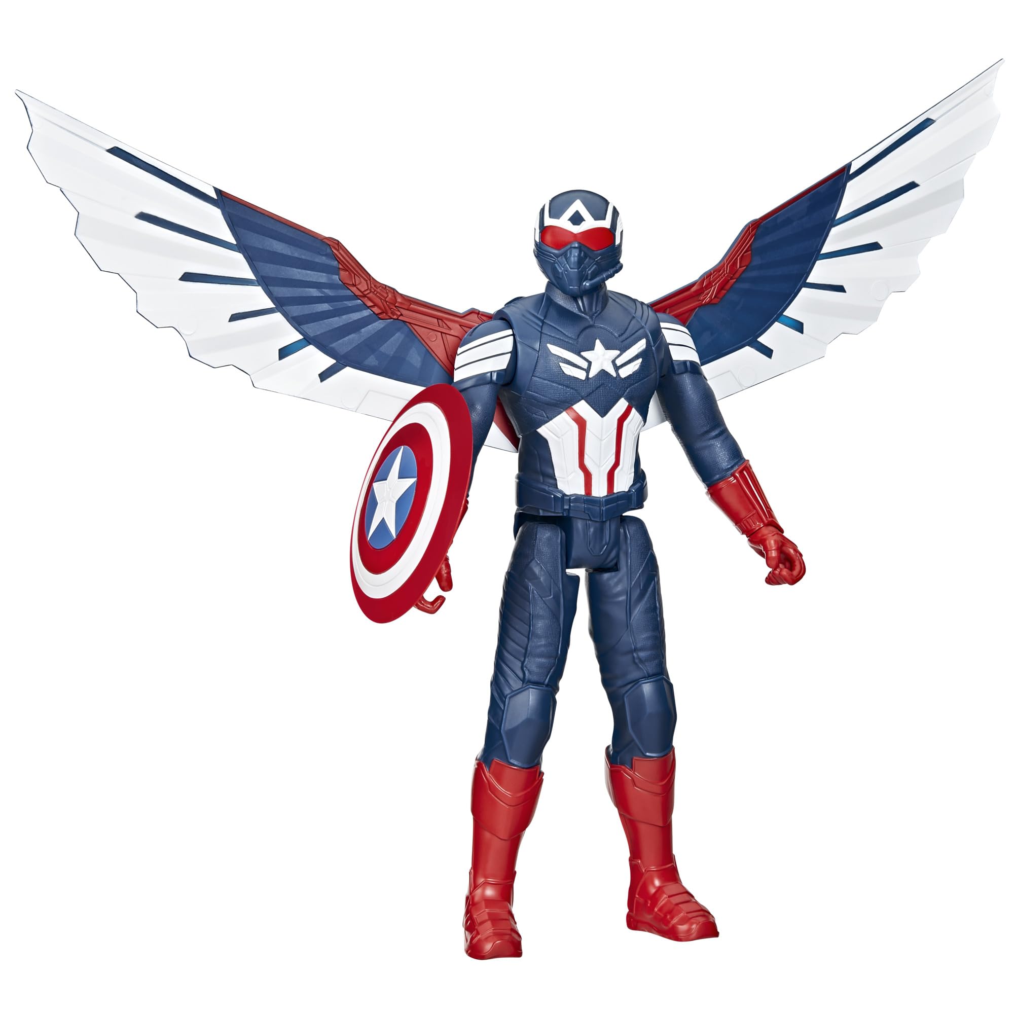 Hasbro Marvel Studios Captain America: Brave New World, Titan Hero Series, 12-inch (30cm) Deluxe Captain America Action Figure, Superhero Toy, Ages 4
Hasbro Marvel Studios Captain America: Brave New World, Titan Hero Series, 12-inch (30cm) Deluxe Captain America Action Figure, Superhero Toy, Ages 4