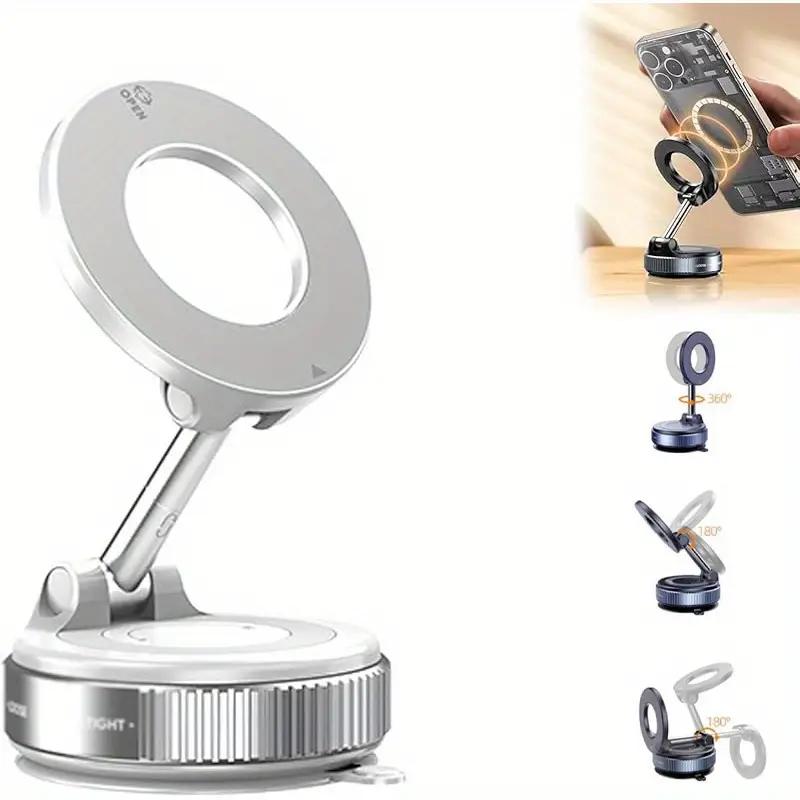 Upgraded 360° Vacuum Magnetic Car Phone Mount – Hands-Free Suction Cup Holder for Car, Gym, Mirrors & Smooth Surfaces, Universal белый
Upgraded 360° Vacuum Magnetic Car Phone Mount – Hands-Free Suction Cup Holder for Car, Gym, Mirrors & Smooth Surfaces, Universal белый