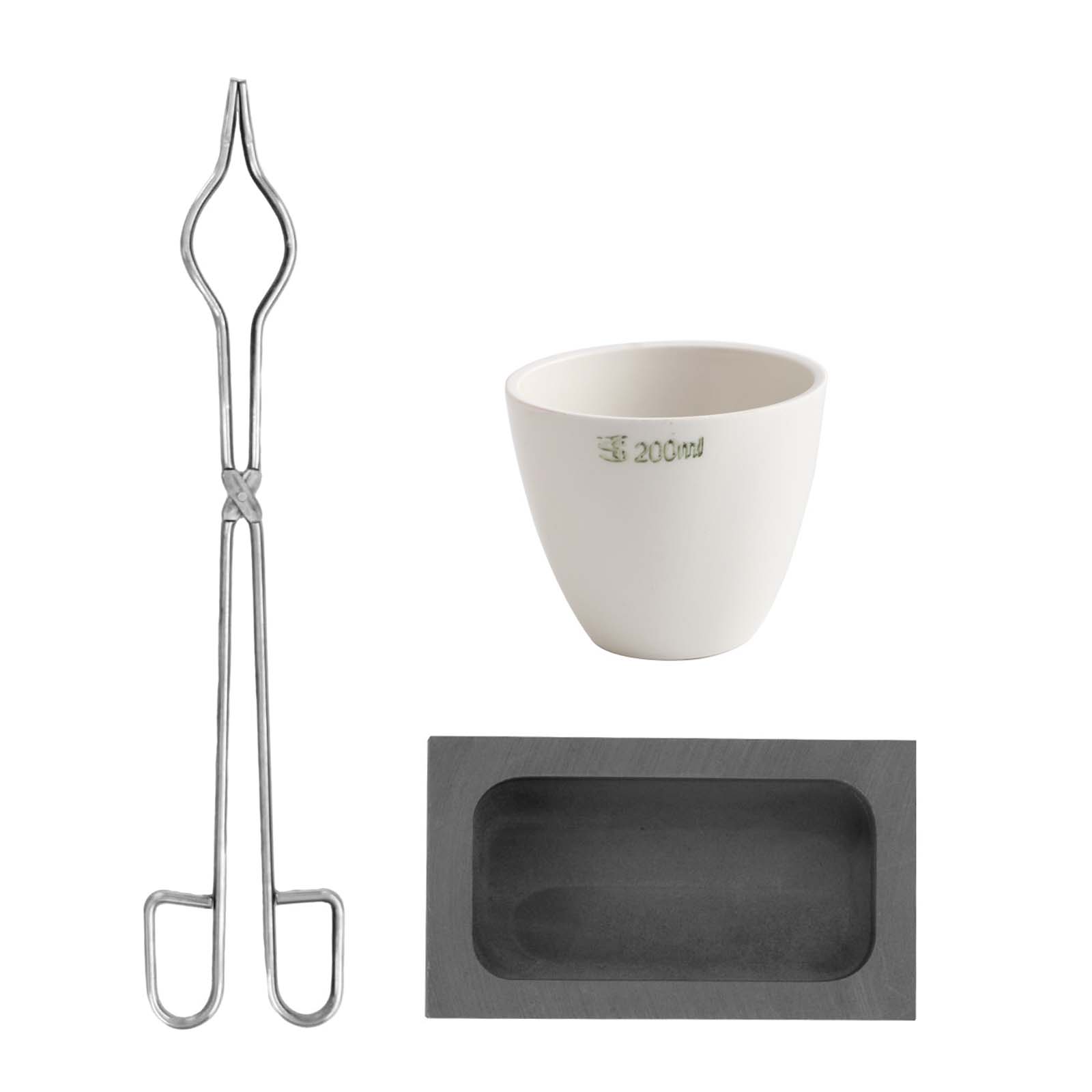 3-Piece Crucible Set, Graphite Crucible Melting and Casting Set—Gold Melting Set—Metal Melting Set 3-Piece Set
3-Piece Crucible Set, Graphite Crucible Melting and Casting Set—Gold Melting Set—Metal Melting Set 3-Piece Set
