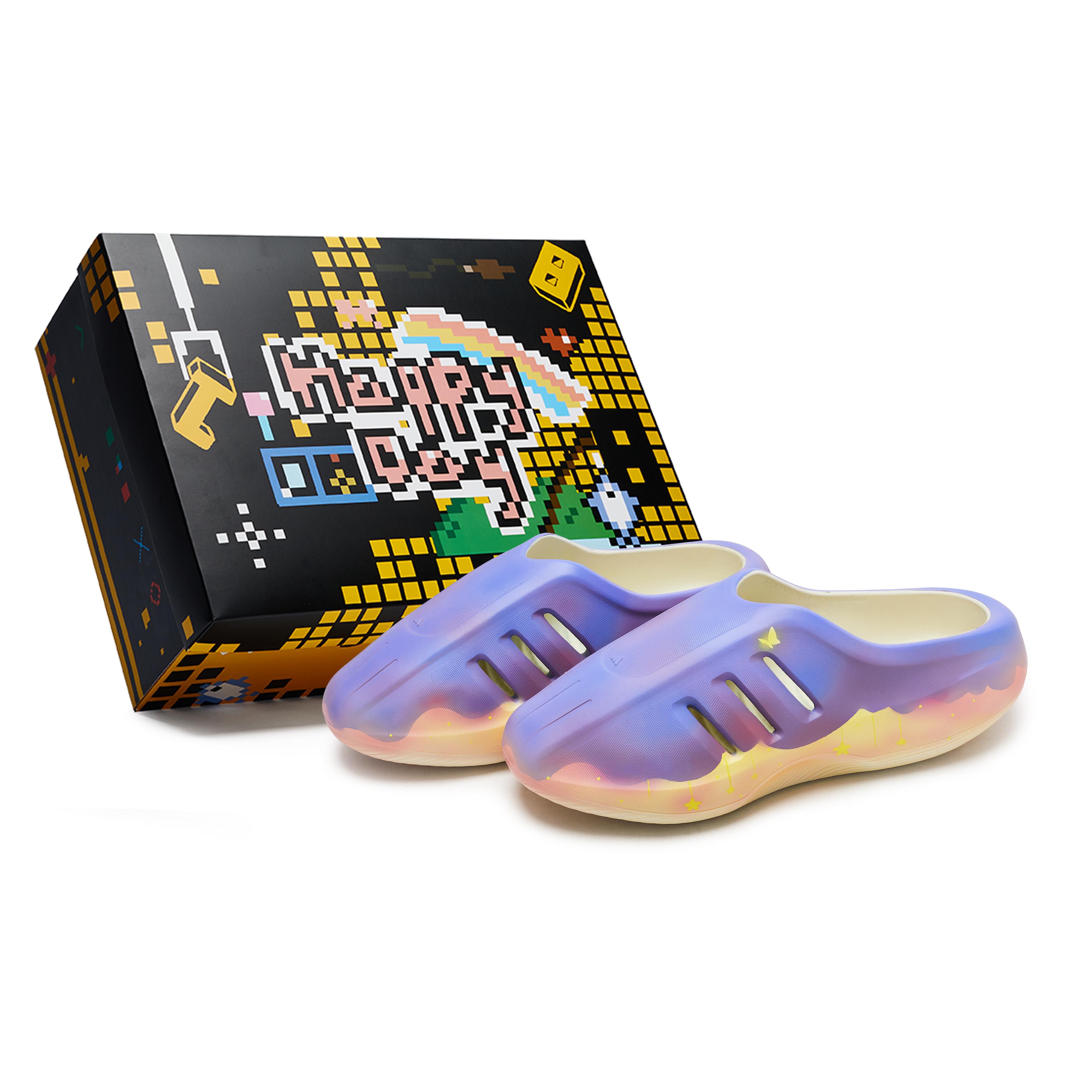 Adidas Originals AdiFOM IIInfinity Mules Quiet Abrasion Resistant Closed Toe Slippers Unisex Purple Pink Yellow JH6766(Team80-S-BOX) 42
Adidas Originals AdiFOM IIInfinity Mules Quiet Abrasion Resistant Closed Toe Slippers Unisex Purple Pink Yellow JH6766(Team80-S-BOX) 42